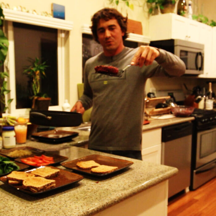 Greg Long Veggie Burger
