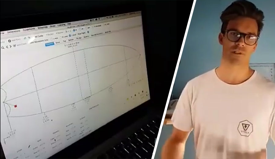 Cox takes a lot of criticism from the surfing community. He also takes a lot of board orders.