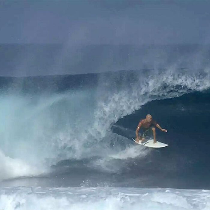 Whatever happens with Kelly's competitive career, it's surfing like this that makes him a legend–that and the 11 world titles, of course. The king is dead. Long live the king!