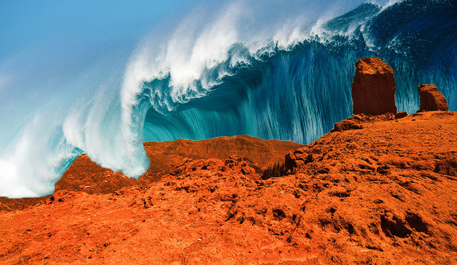 Mars, 1.1 billion years ago. Sort of.