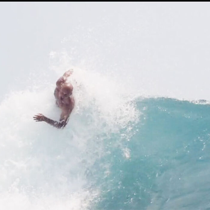 When it comes to riding waves–not just standing on a surfboard on top of a wave–Mike Stewart is up there with the greatest of the great.