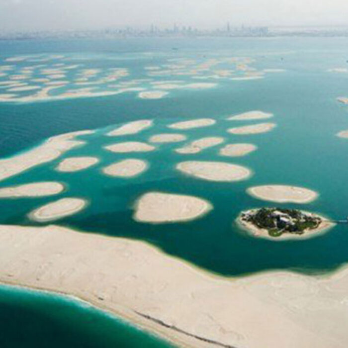 The World is reportedly sinking. Photo: Inhabitat