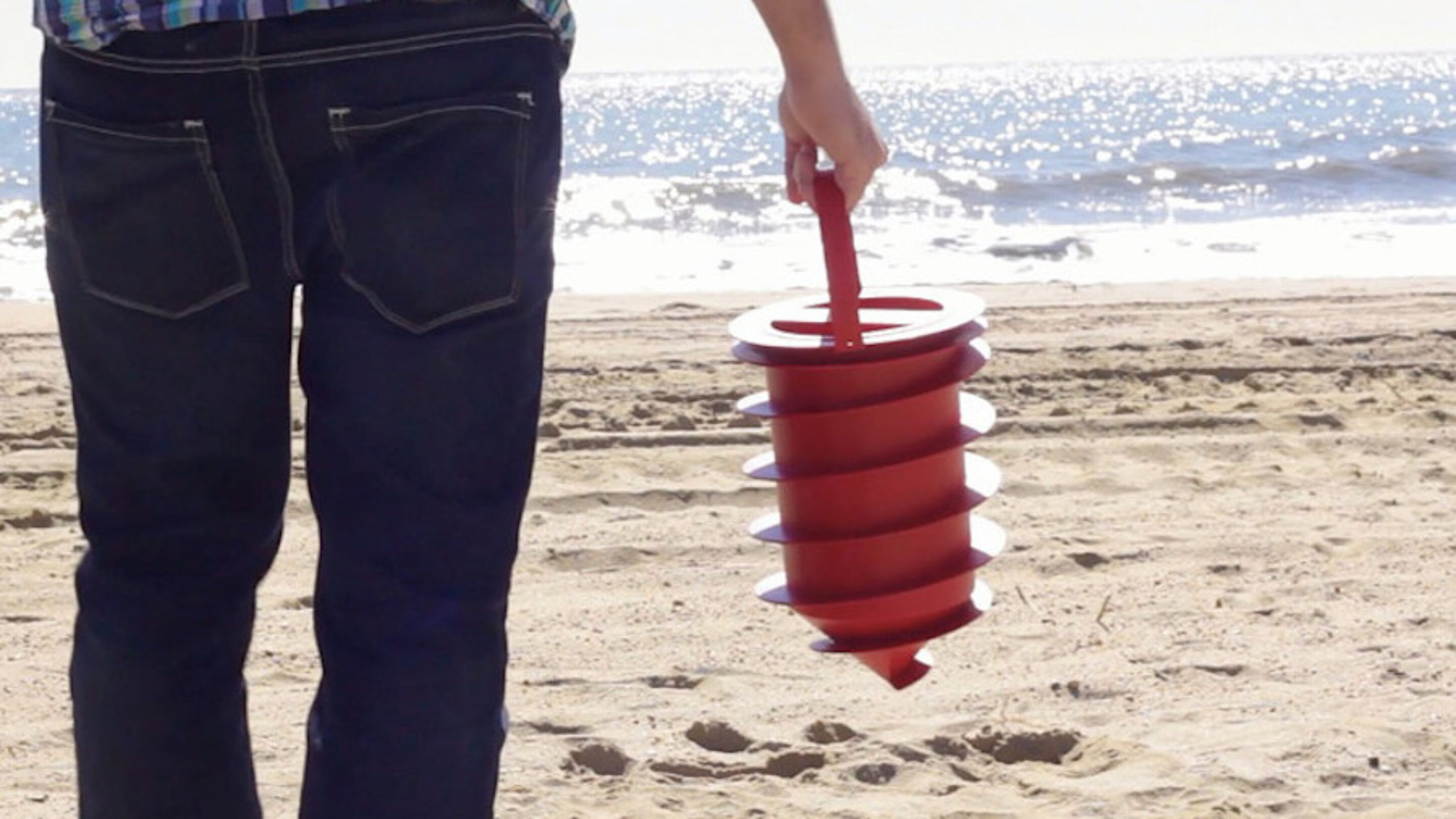 Beach Vault Is A Better Way To Bury Your Valuables In the Sand at the Beach