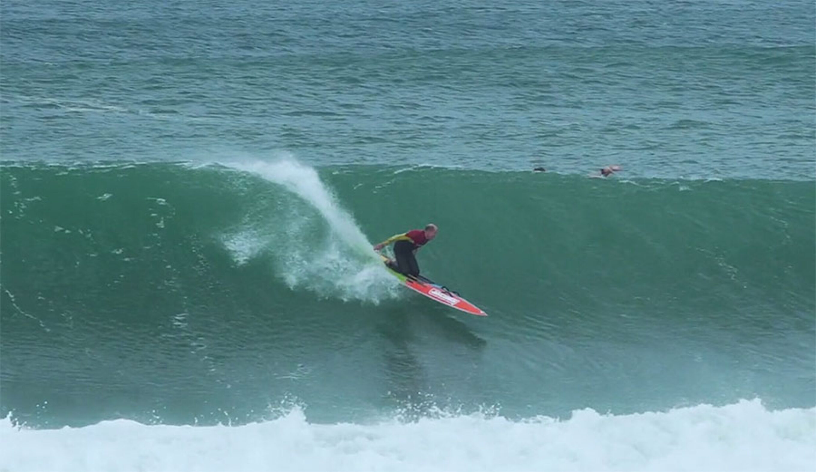 For surfers, there was a serious silver lining.