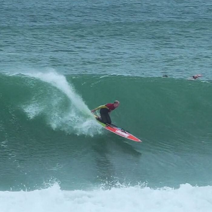 For surfers, there was a serious silver lining.