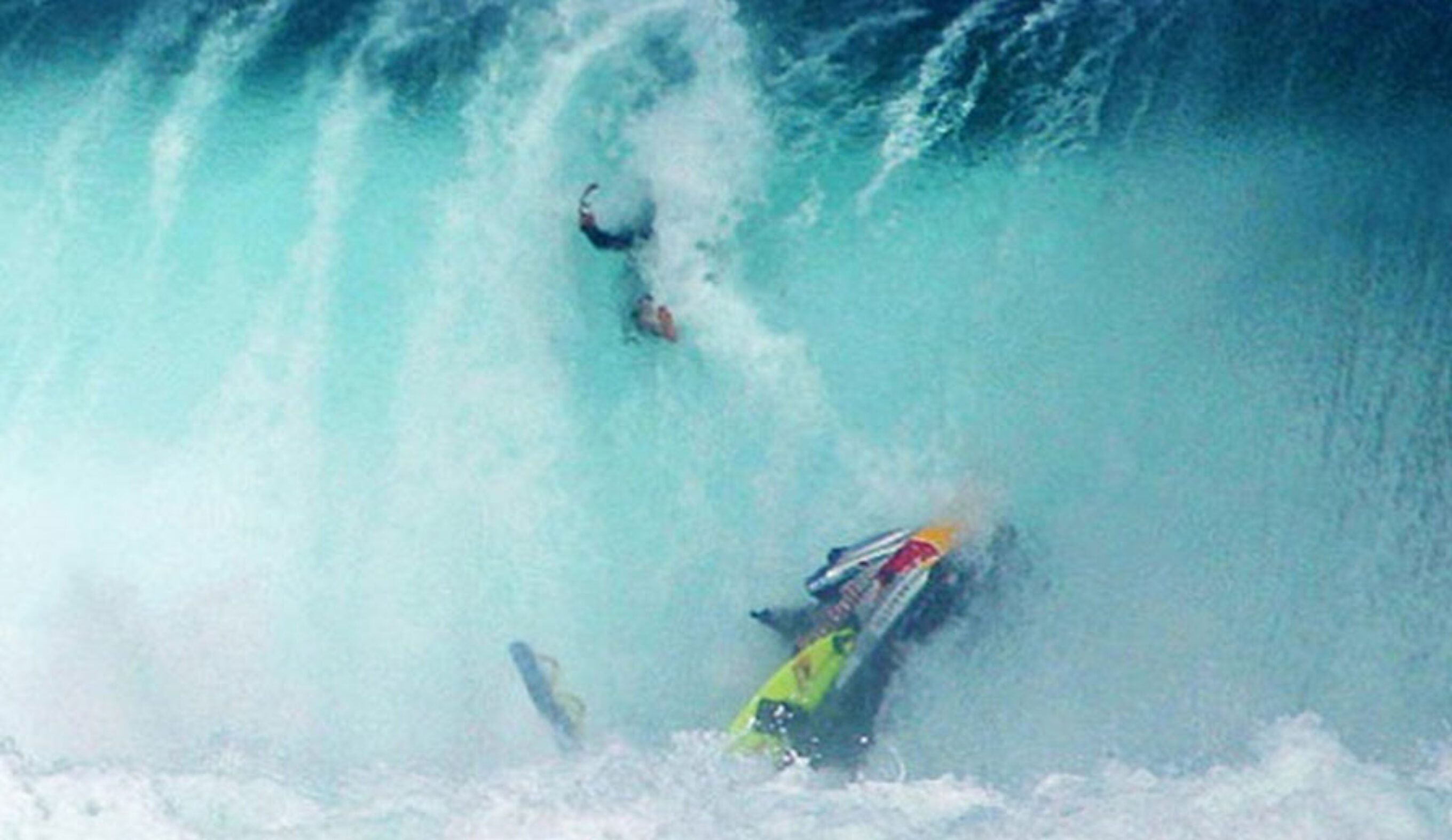 In an ideal world, that ski would never be there. Photo: Youtube
