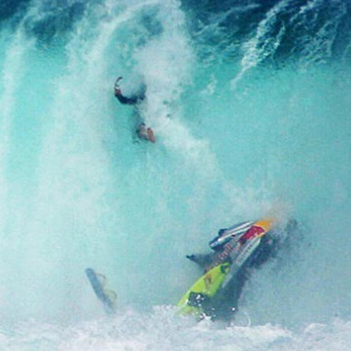 In an ideal world, that ski would never be there. Photo: Youtube