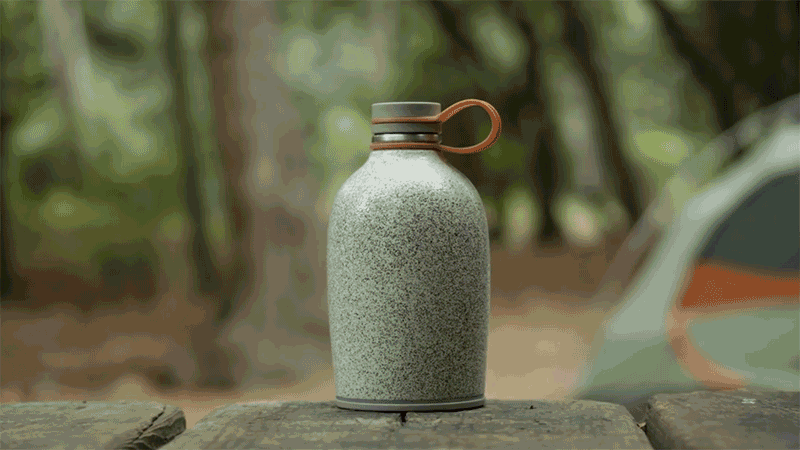 The perfect camping accessory you never knew you needed to class up that PBR or 2 Buck Chuck. Photo: Stable Goods