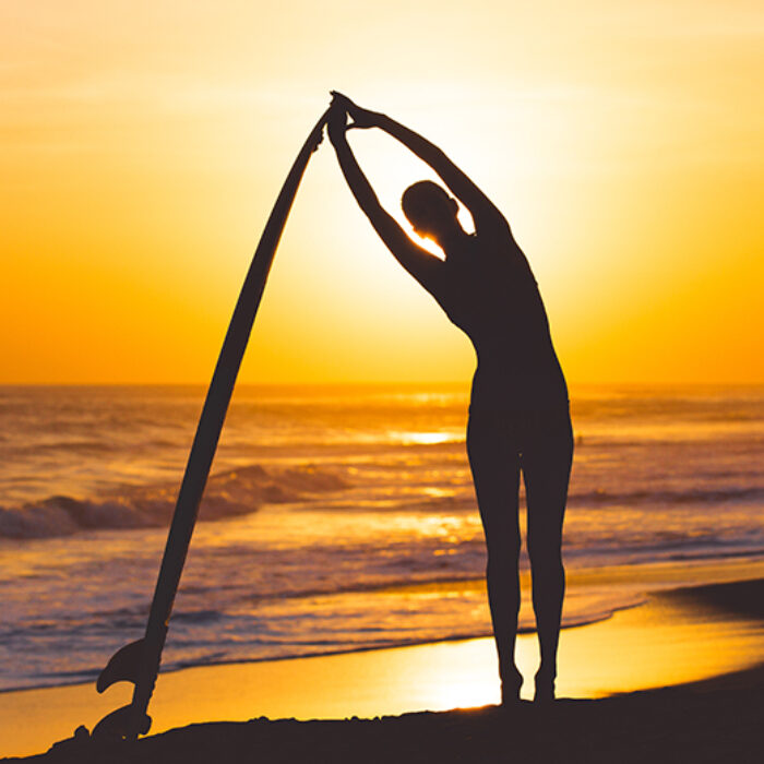Yoga. Surfing. They're not always the answer. Photo: Shutterstock.