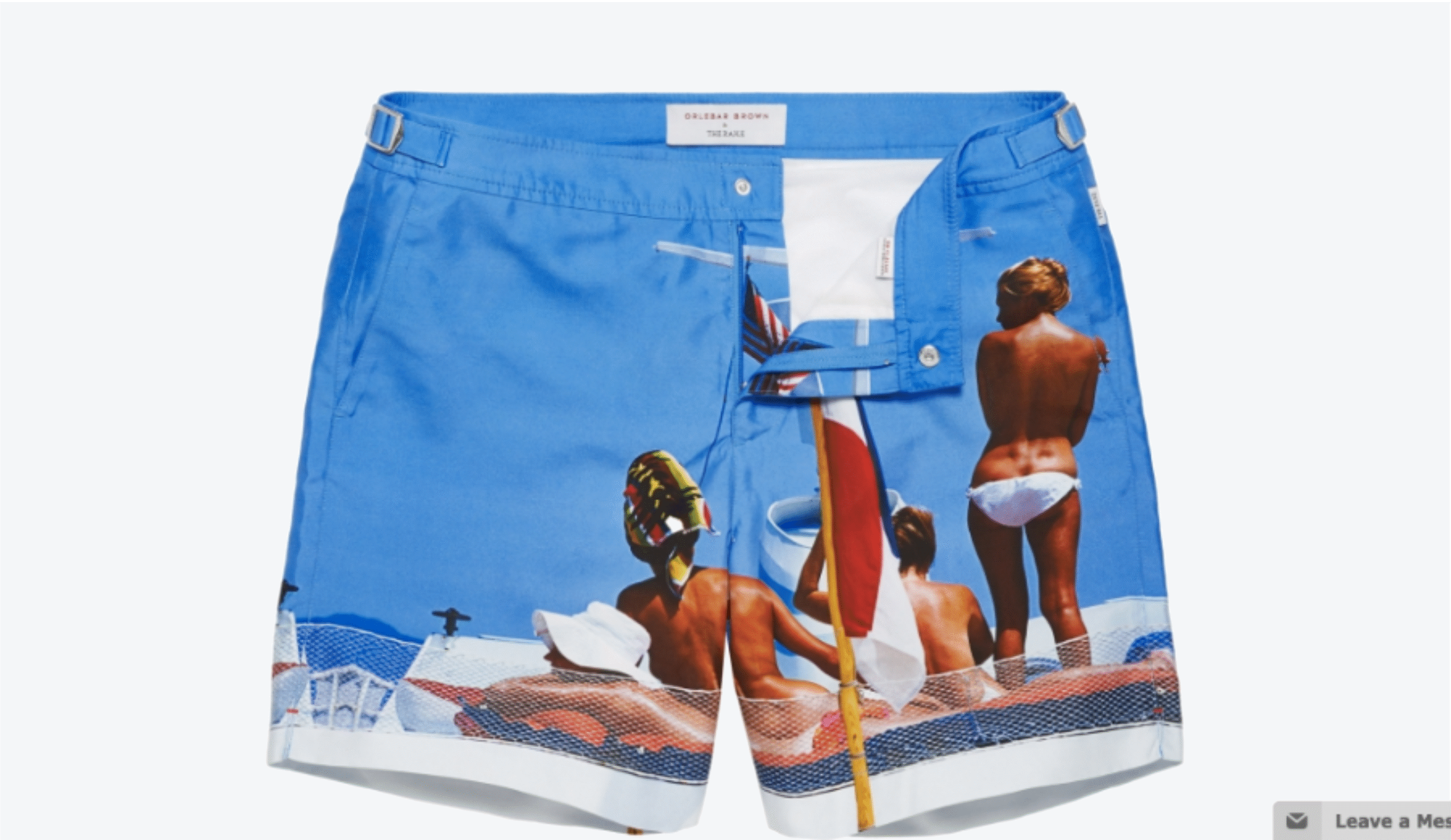 Is that Wilko's latest boardie model? Photo: Orlebar Brown