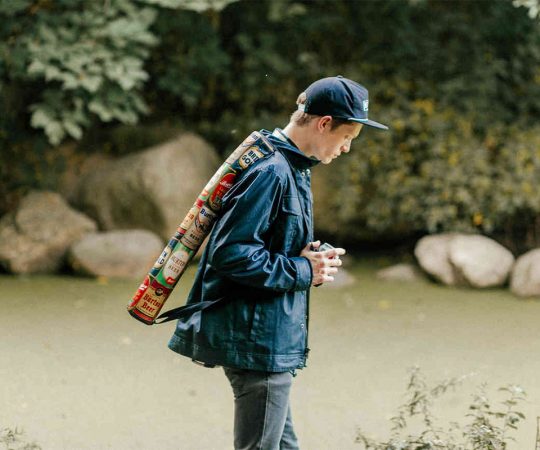 On the 4th, the party is where the beer is. Carry your beer with you, and you are the party. Photo: Burton