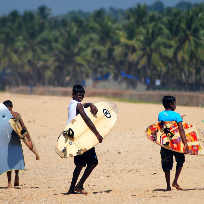 Surfing in India is thriving. And unlike its beginnings in America, parents there are embracing it. Photo: kovalamsurfclub.com