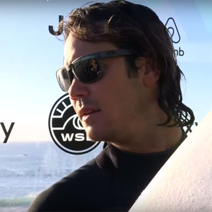 John John Florence and Jordy Smith competed in terrible conditions at J-Bay yesterday.