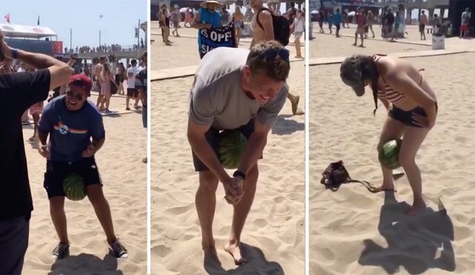 Contrary to popular belief, it's all about core strength. Photo: Instagram