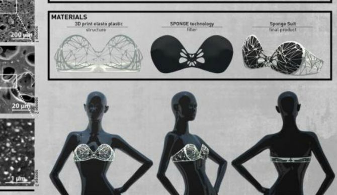 Researchers who were probably day dreaming about Huntington Beach the week of the Vans U.S. Open of Surfing, invented a swimsuit material that cleans the ocean. Photo: UC Riverside