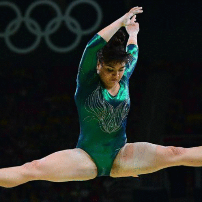 Haters body-shamed Mexican Olympic gymnast Alexa Moreno, and social media wasn't having any of it. Photo: HuffPo