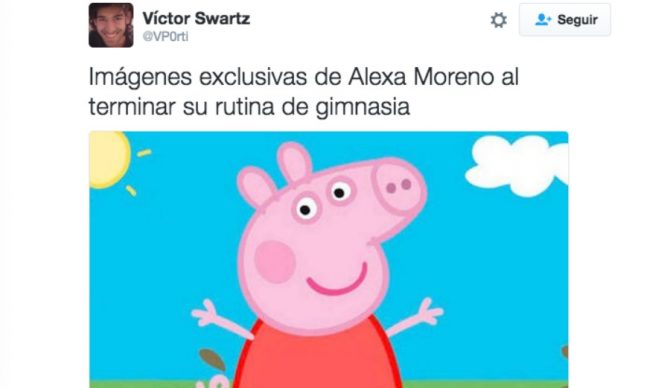 Body-shaming posts like this were quickly swatted down by social media posts supporting Moreno. Photo: Fusion