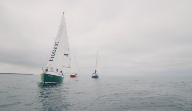 Montauk has some incredible waterways for sailing. Until it doesn't due to elevated bacteria levels. Photo: Surfrider