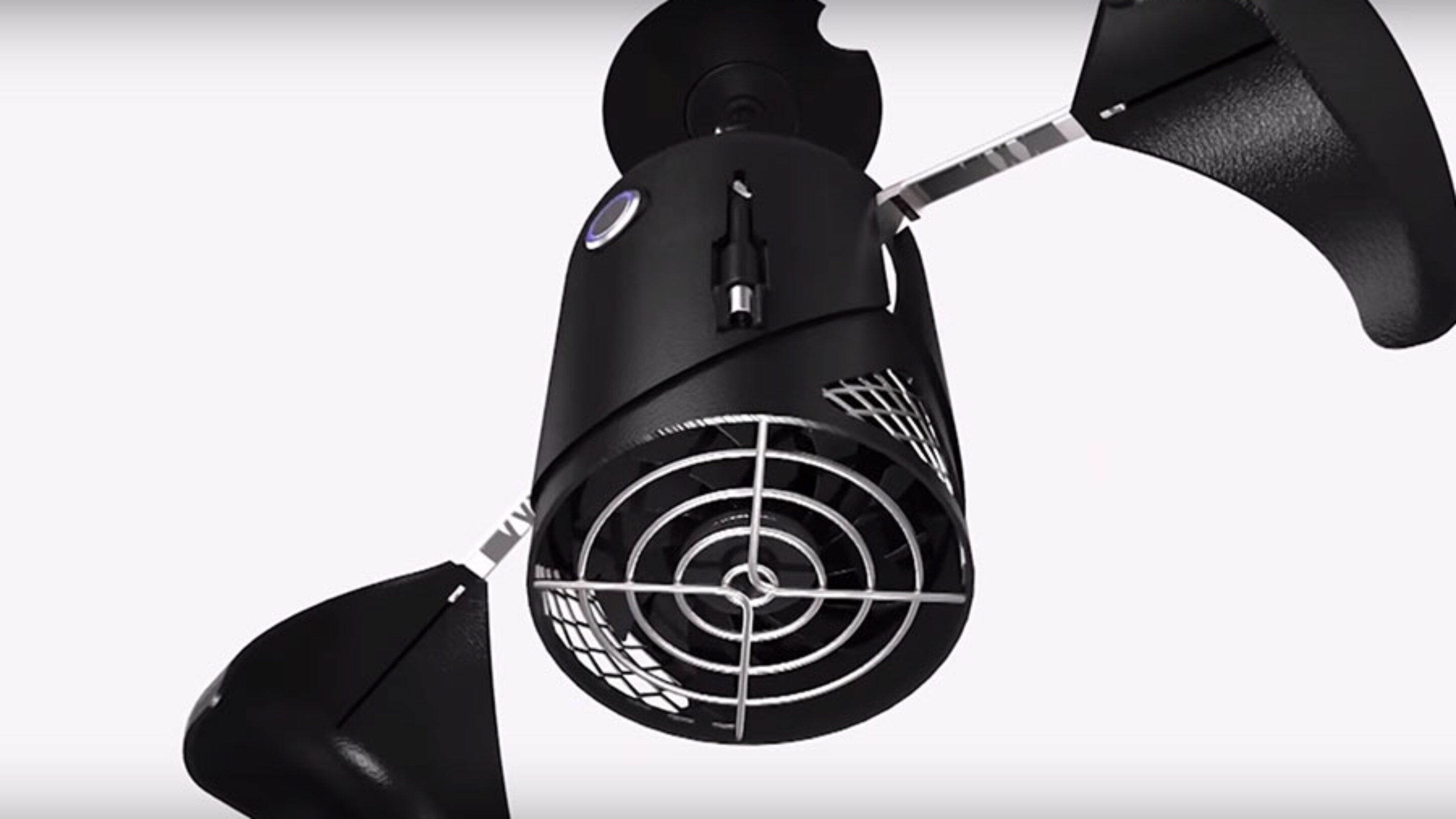 Yes, wetsuit hangers with built-in fans already exist. But this one claims it can fully dry and disinfect a winter wetsuit in a mere 18 minutes.