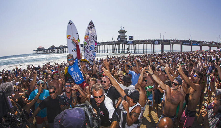 Toledo, $100,000 richer. Photo: WSL/Rowland