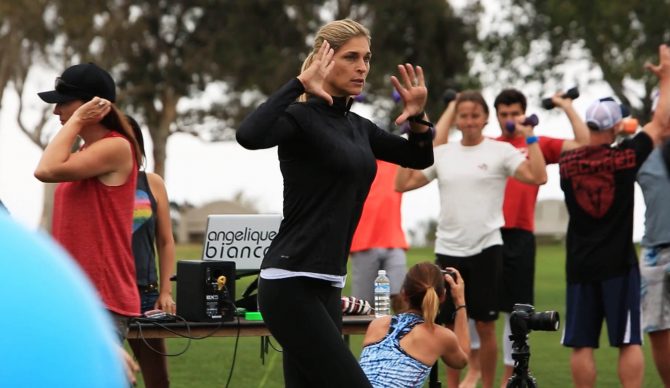 Gabrielle Reece knows the key to happiness.
