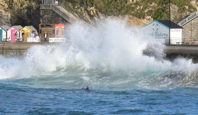 Rescue attempt at Cornwall. Image: @paul.l.blatchford