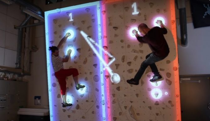 Bored of training? Make it into a video game. Photo: YouTube