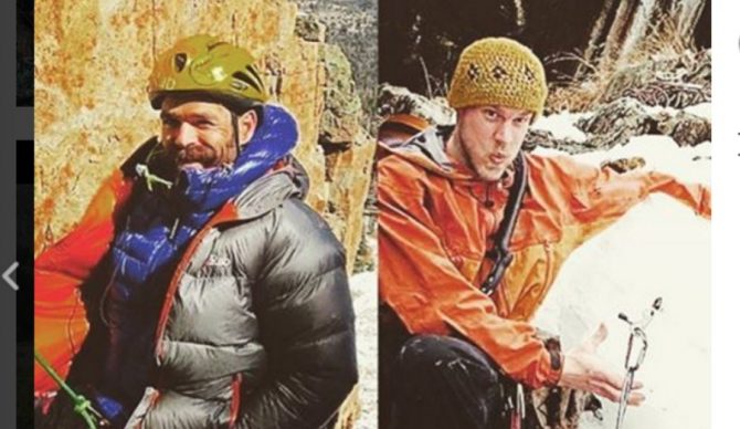 Search efforts for Kyle Dempster and Scott Adamson, American climbers missing in Pakistan, have been called off. Photo: Instagram