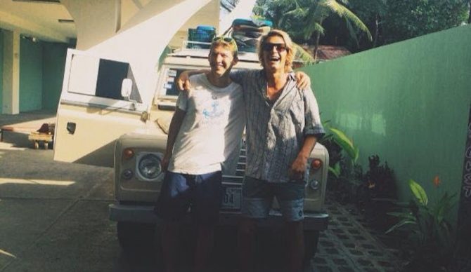 Sam and Wyatt left Costa Rica in a '76 Land Rover with a dream. They scored some waves on their journey to Los Angeles, and (of course) hit a few speed bumps along the way. Photo: Wyatt Fowler