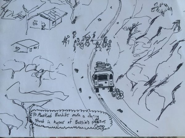 Wyatt's illustration of the sequence of events.