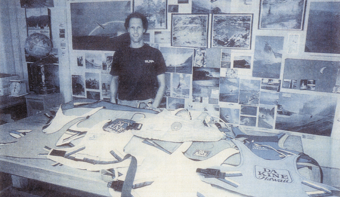 Rob Kaplan built a reputation as a tinkerer – repairing leashes in Maui. His ingenuity led to the creation of Dakine, who's released what might be the world's burliest big wave leash. Photo: Dakine