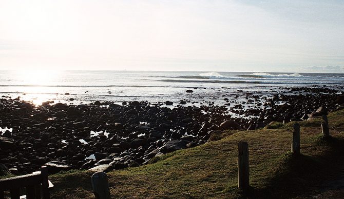 Nahoon Reef, East London—"Slumtown"—South Africa: scene of a crime. Photo Byron Loker.