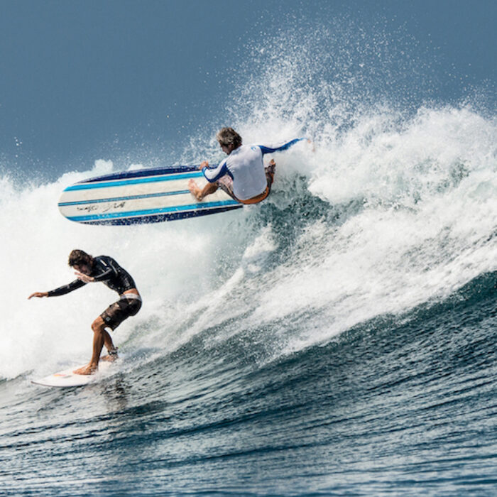 Always nice to be able to give a little chop-suey with minimal disturbance to your flow while on your backhand. Photo: Joli Photo: joliphotos.com