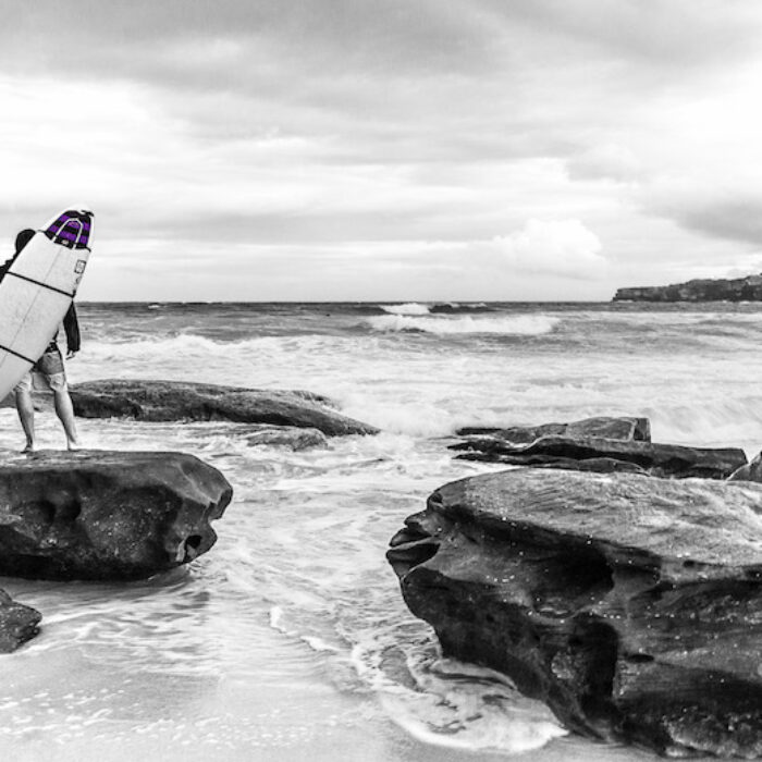 Salty Beast Surfboard Backpack Bondi Beach Sydney, Australia