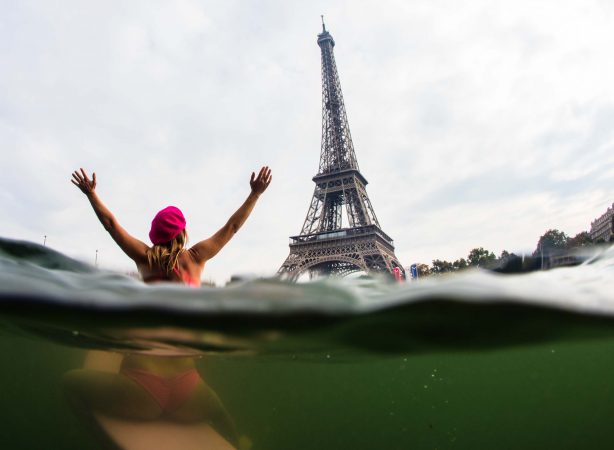Alison Teal Paris Eiffel Tower Surf