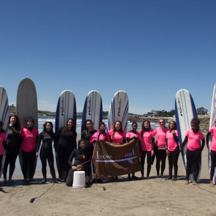 Brown Girl Surf is a badass organization. Photo: Courtesy Brown Girl Surf