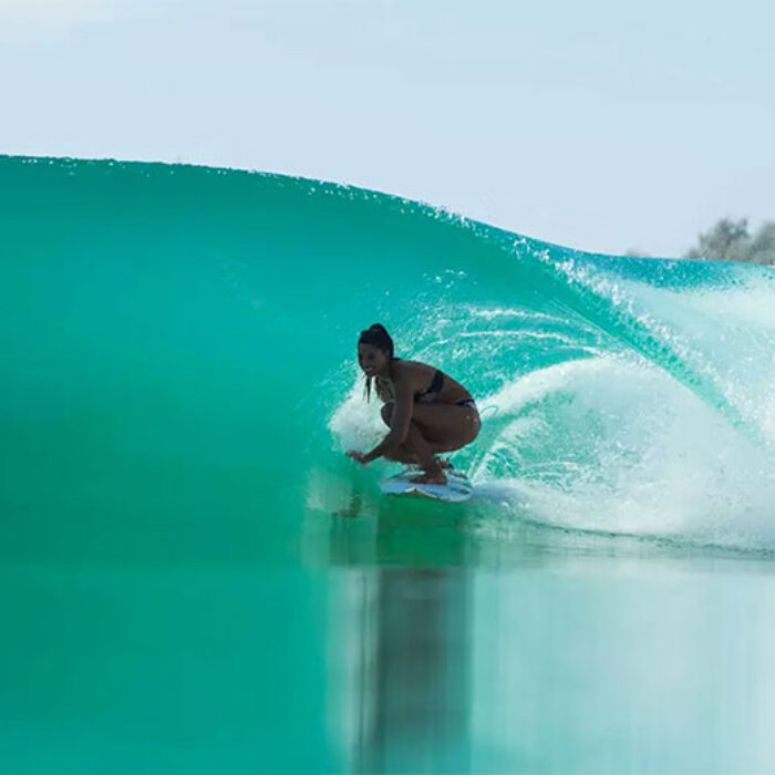 The little slice of perfection you see above comes direct from Kelly's wave pool.