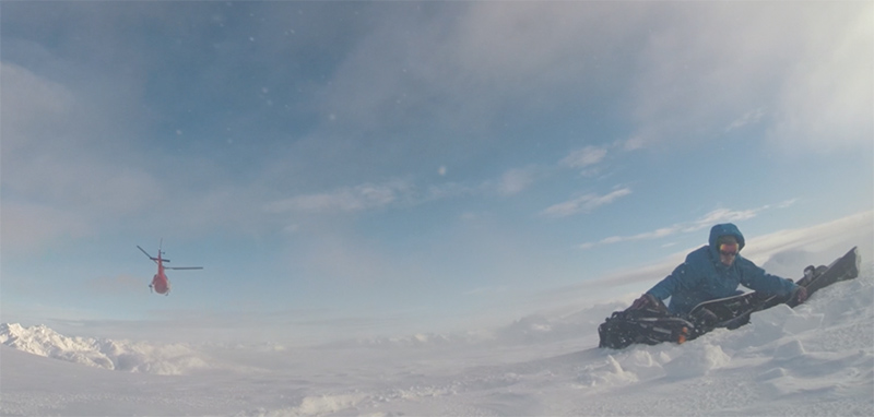 Saying goodbye to our lift.