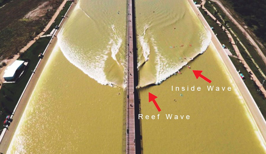 The reef wave is what people pay for. The rest is just icing on the cake.