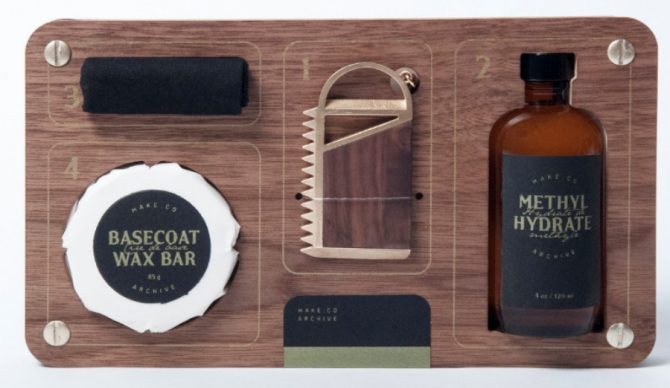 Why shouldn't your wax job be as well maintained as your beard? Photo: The Make Co.