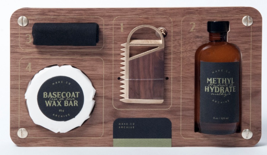 Why shouldn't your wax job be as well maintained as your beard? Photo: The Make Co. 