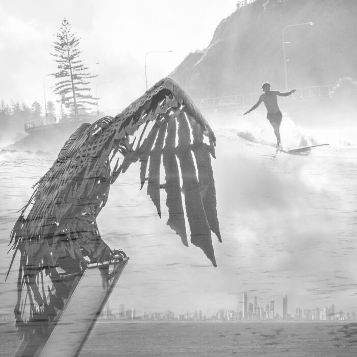 double exposure surf - Brenton de Rooy