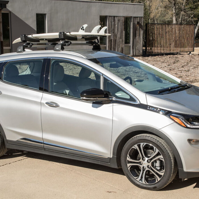 The Chevrolet Bolt EV. You might never visit a gas tank again. (Photo: Martin Klimek/Chevrolet)