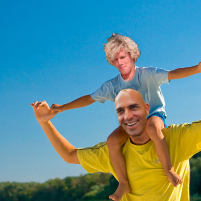 John Florence and Kelly Slater are a legendary pair. But according to some pundits, 2017 ain't their year. Art: Haro