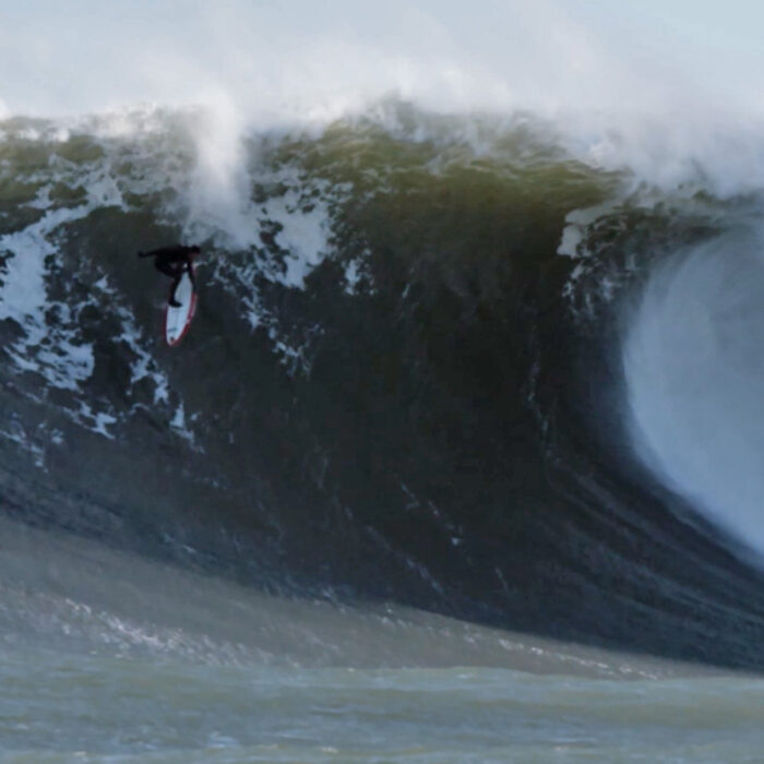 Terrifying Mavericks Francisco Porcella Buttslide Wipeout