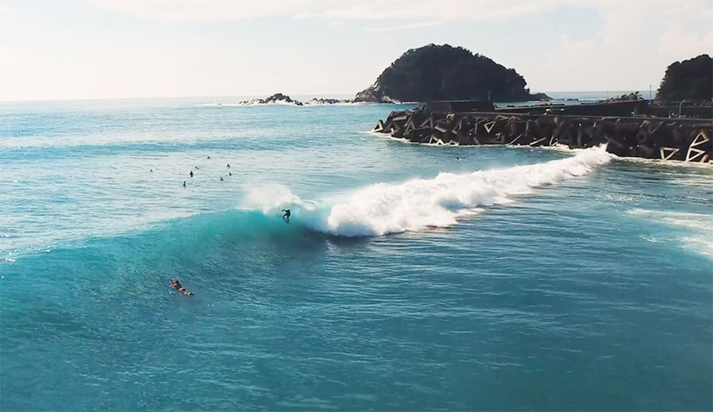 Japan is hosting the 2020 Olympics, and surfing is included.