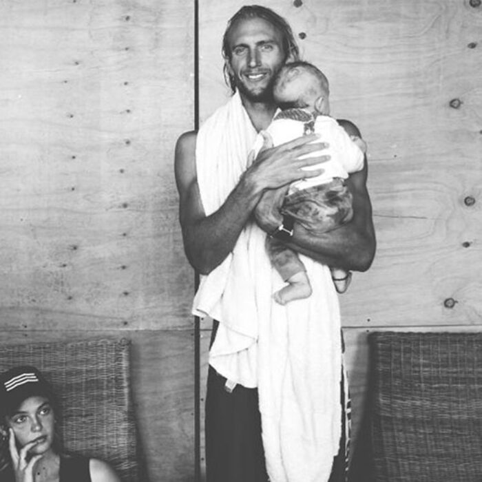 Owen Wright. New dad, new outlook on life. Photo: WSL