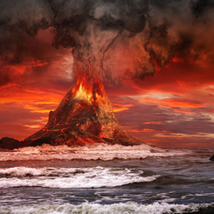 Recent research has strengthened the case for the other theory that water was always present in the rocks of the Earth’s mantle and was gradually released to the surface through volcanoes. Photo: Shutterstock