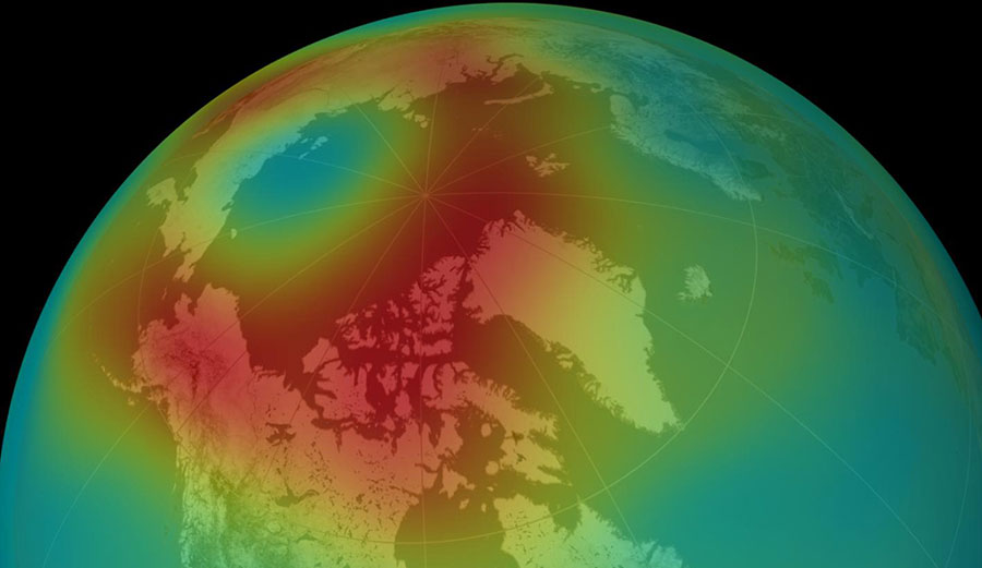 First look at new NASA satellite map reveals global carbon dioxide hotspots.