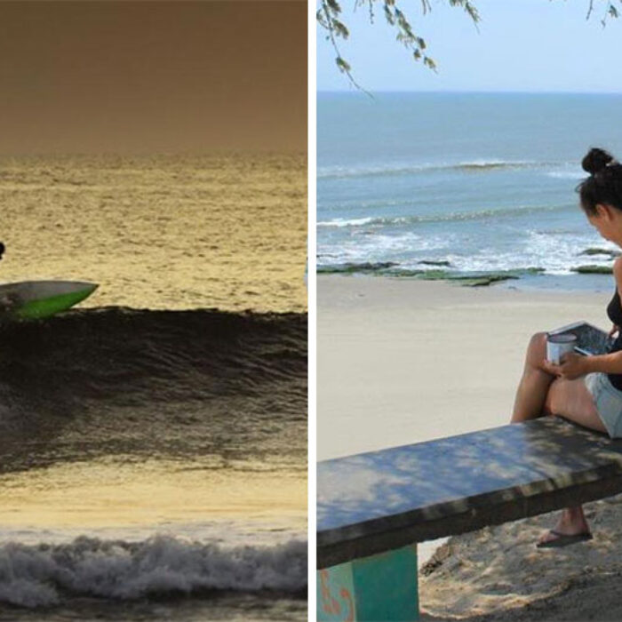 A new Canadian company is promising digital nomads six months of barefoot living, pumping surf in epic locales and–your lifeline–reliable internet 24 hours a day.